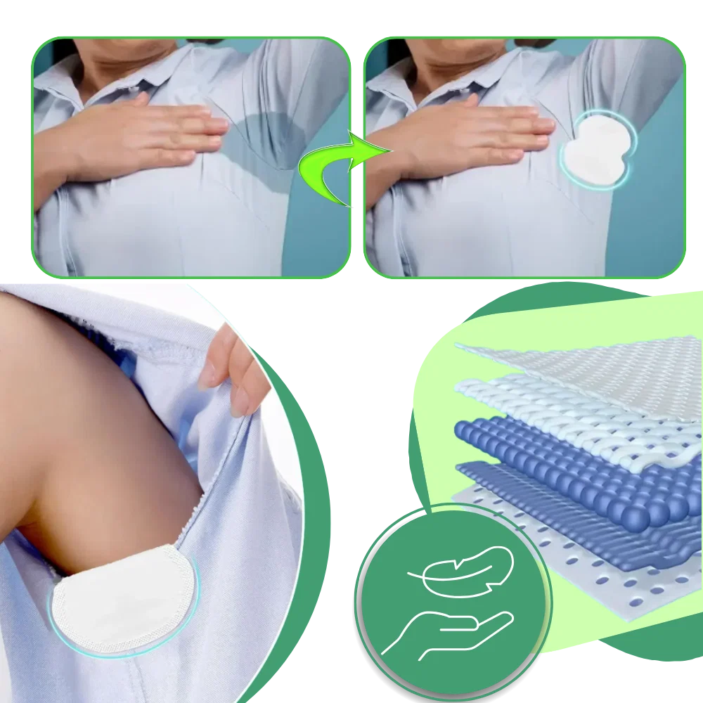 Coussinet anti-transpirant pour aisselles