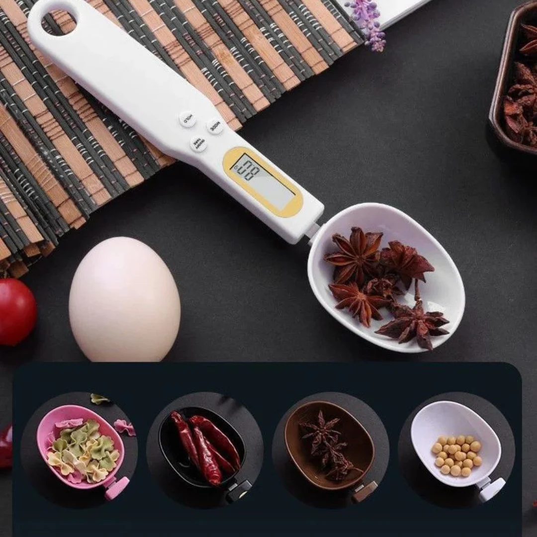 Cuillère balance numérique de cuisine