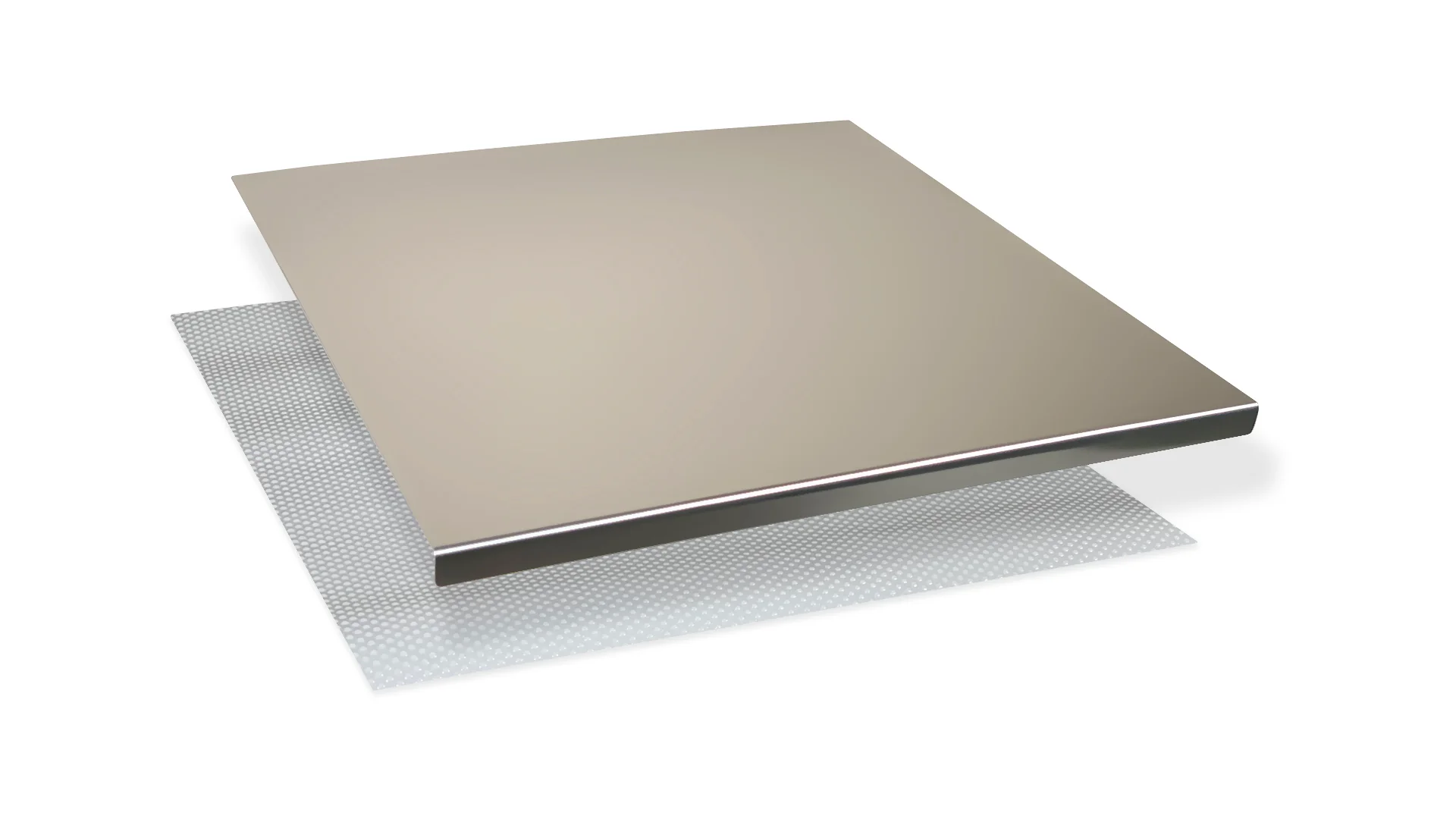 Planche à découper inox 40 × 30 cm