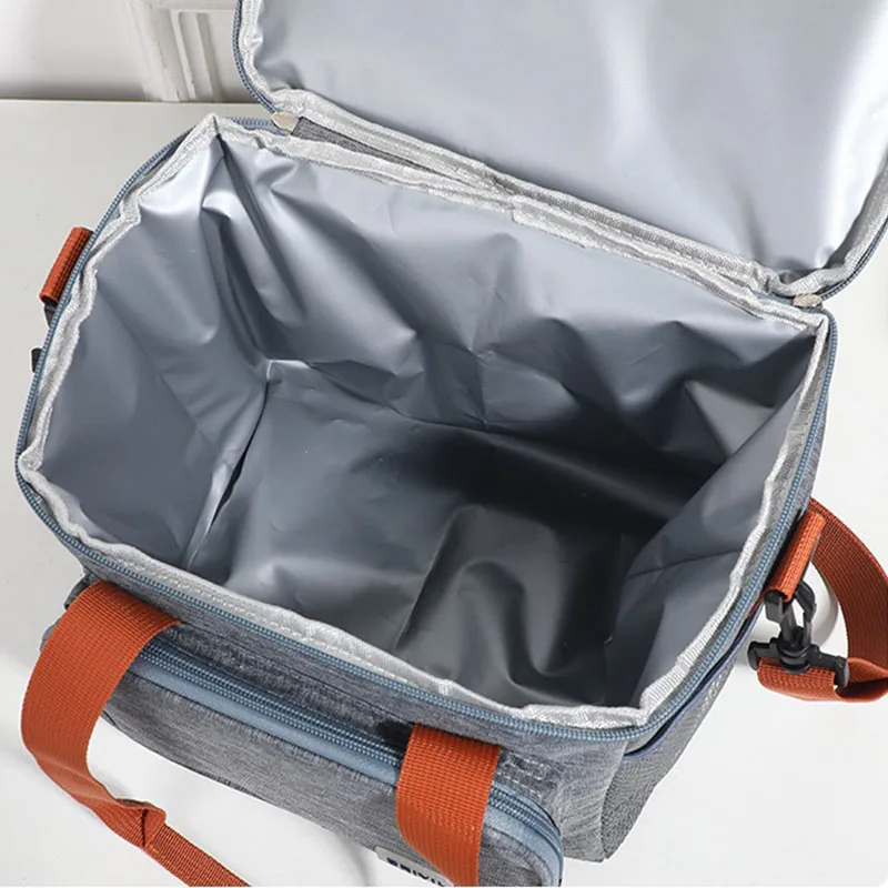 Sac isotherme repas avec compartiment extensible