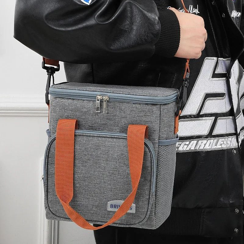 Sac isotherme repas avec compartiment extensible