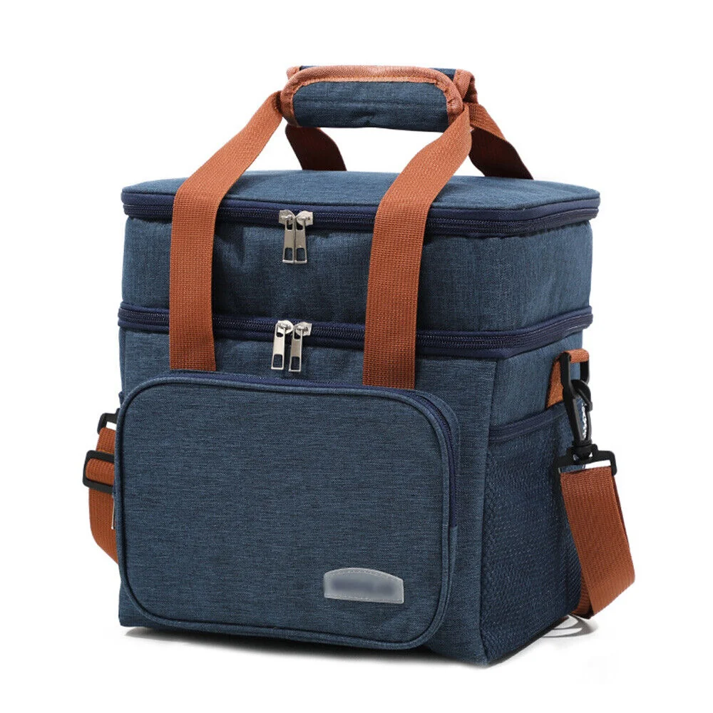 Sac isotherme repas avec compartiment extensible